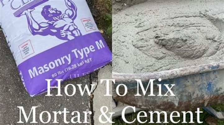 Can you dye mortar mix