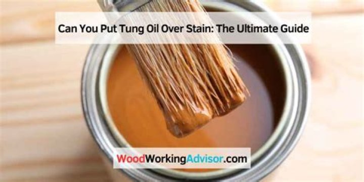 Can you stain tung oil
