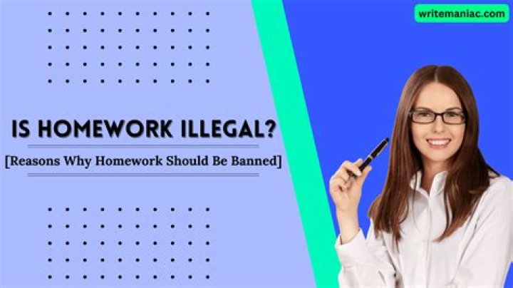 Is homework an illegal