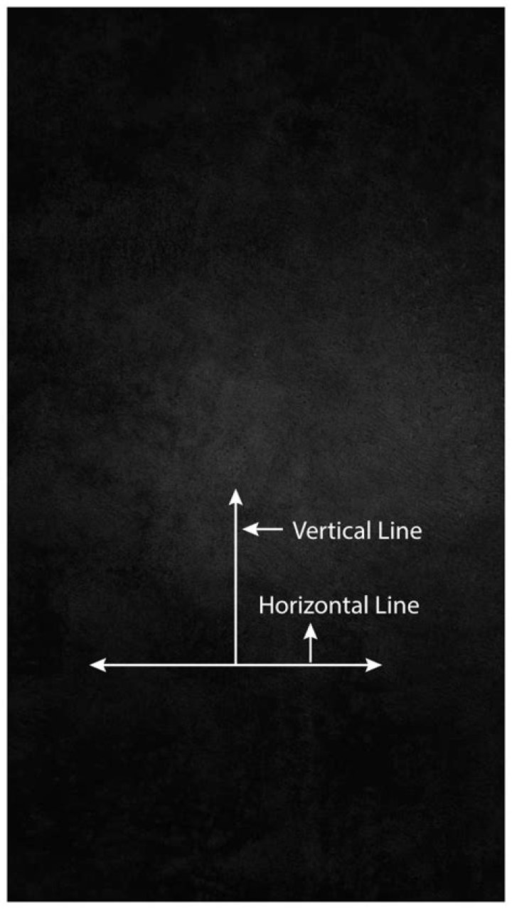 Is horizontal straight