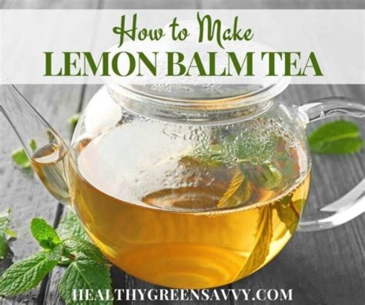 Is Lemon balm tea safe