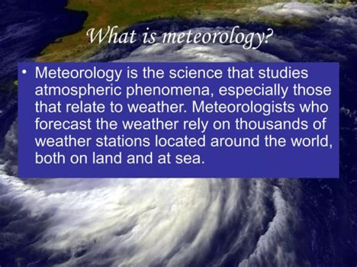 Is meteorology a major