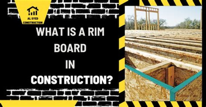 Is rim board necessary