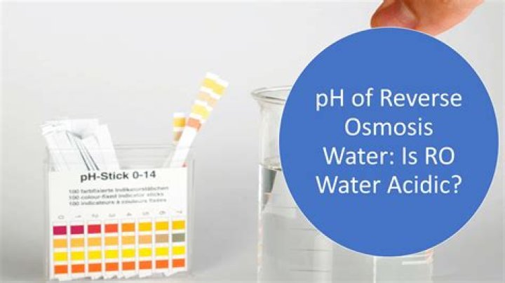 Is RO water too acidic