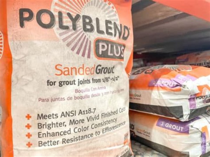 Is sanded grout cement