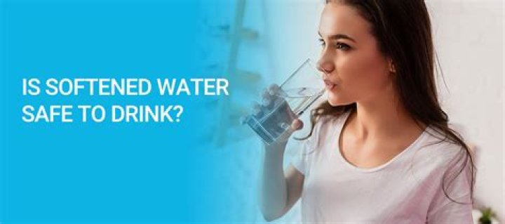 Is softened water safe