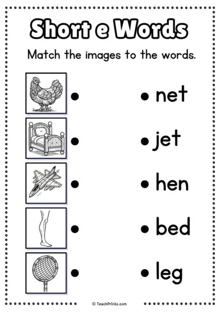 Is tent a short e word