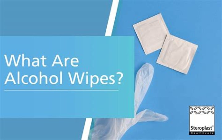 What are alcohol wipes