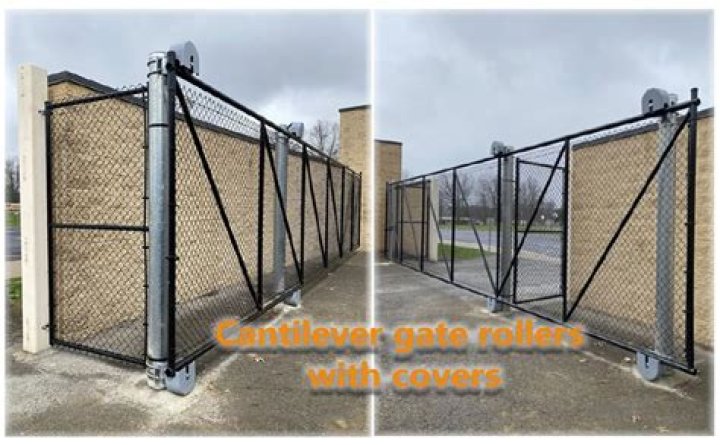 What are fence rollers