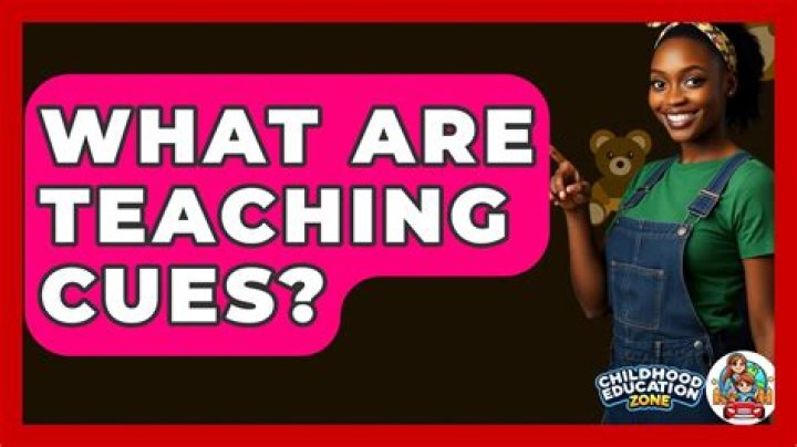 What are teaching cues